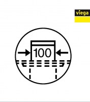 REJILLA ACERO INOXIDABLE ADVANTIX VIEGA